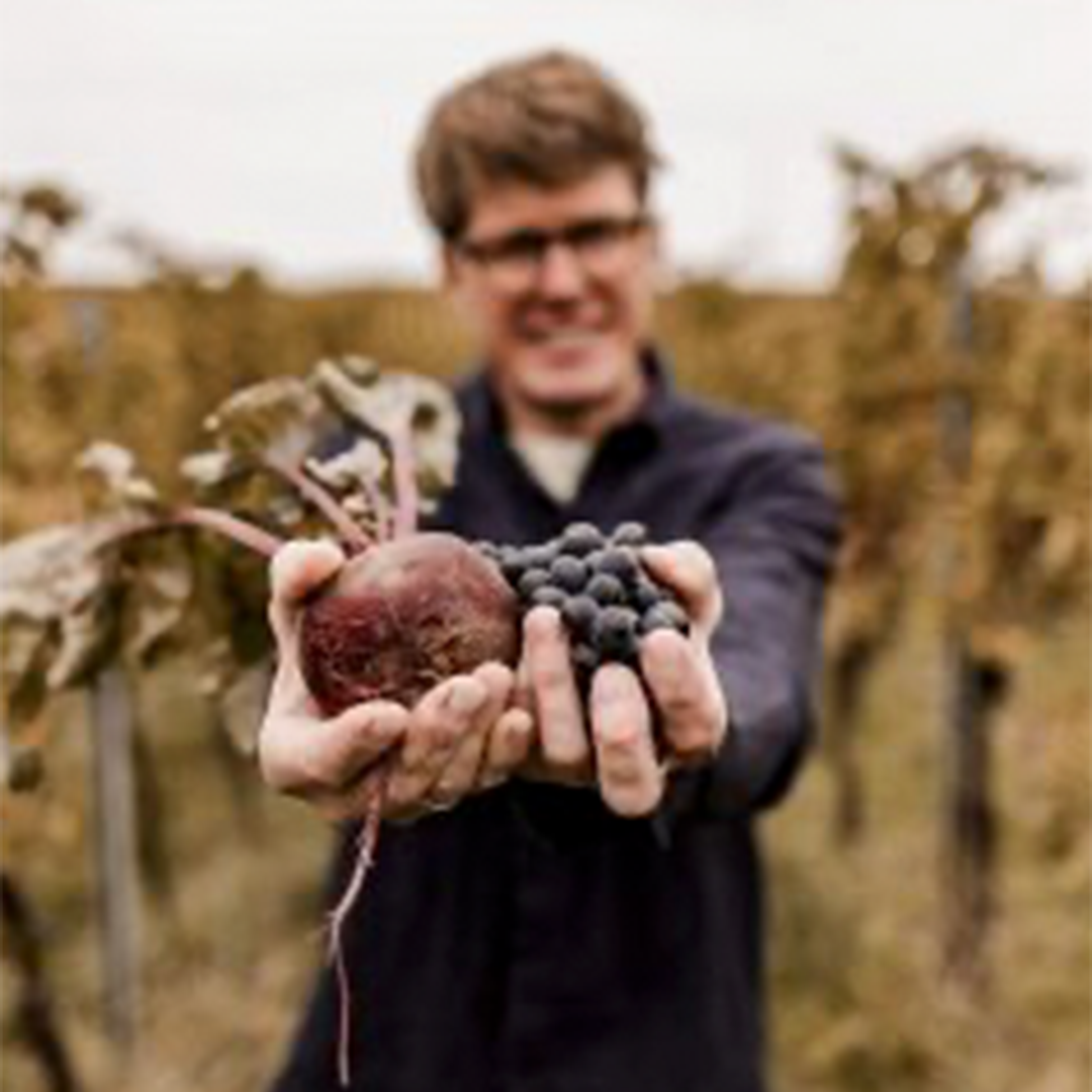 Trauben und Tee-Ansätze