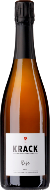 Krack Sekt Rosé brut 2022 Pfalz Schaumwein Winzersekt