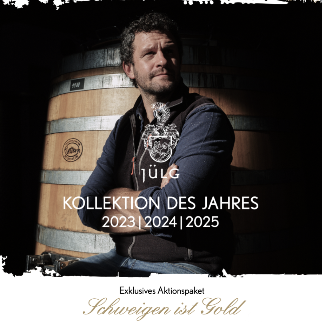 Jülg Wein Pfalz Meininger Kollektion des Jahres Schweigen ist Gold Paket
