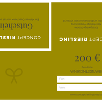 Concept Riesling Gutschein (Webshop & Tastings)