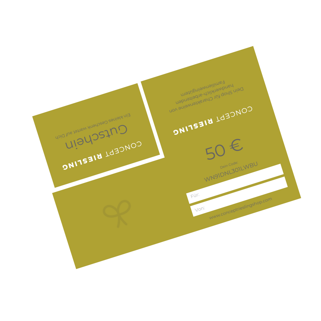 Concept Riesling Gutschein (Webshop & Tastings) - Concept Riesling