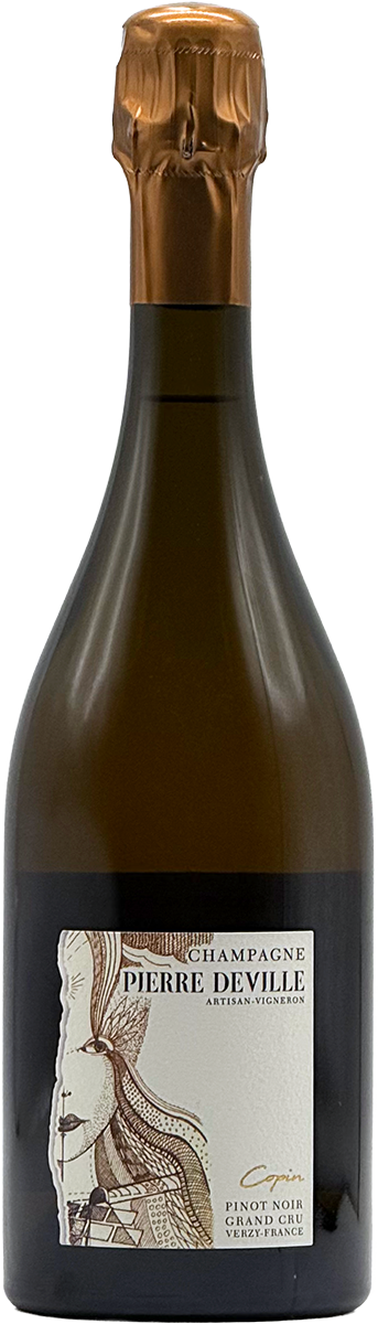 Pierre Deville Champagner Copin Blanc de Noirs Pinot Noir Spätburgunder Verzy Grand Cru