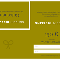 Concept Riesling Gutschein (Webshop & Tastings)