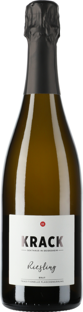 Krack Sekt Riesling 2021 extra brut Pfalz Schaumwein